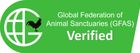 Verified by the Global Federation of Animal Sanctuaries – read the announcement